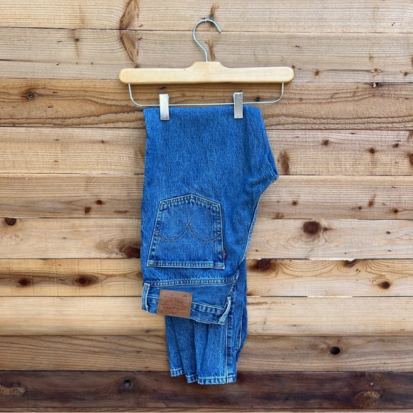 Levi's Denim - Levi’s 501 Patchwork Straight Leg Jeans